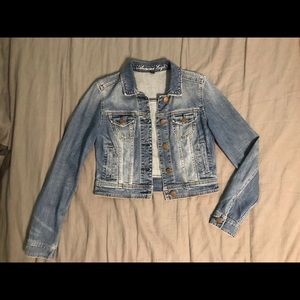 American Eagle jean jacket size s